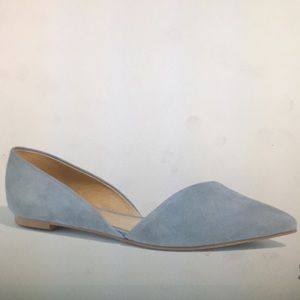Jcrew Zoe Suede d’Orsay flats